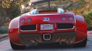 Bugatti Veyron 2009 1.1 для GTA 5 миниатюра 11