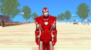 Iron man Silver Cen para GTA San Andreas miniatura 1