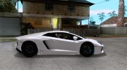 Покрасочные работы для Lamborghini Aventador LP700-4 2011 для GTA San Andreas миниатюра 5
