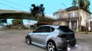 Subaru Impreza WRX 2008 Tunable для GTA San Andreas миниатюра 3