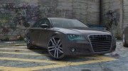 Audi A8 v1.1 для GTA 5 миниатюра 6
