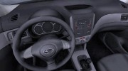 Subaru Forester RRT Sport 2008 v2.0 for GTA San Andreas miniature 7
