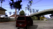 VolksWagen Multivan для GTA San Andreas миниатюра 4