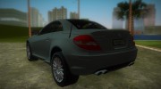 Mercedes-Benz AMG SLK55 for GTA Vice City miniature 4