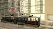 Tram, painted in the colors of the flag v.2 by Vexillum  miniatura 1