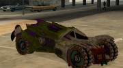Jokermobile from DC Comics для GTA San Andreas миниатюра 1