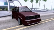 VW Golf MK2 Dope для GTA San Andreas миниатюра 5