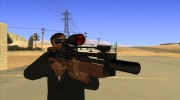 Снайперская винтовка из COD MW2 для GTA San Andreas миниатюра 1