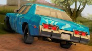 Dodge Monaco 1974 Blue Star for GTA San Andreas miniature 10