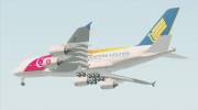 Airbus A380-800 Singapore Airlines Singapores 50th Birthday Livery (9V-SKI) para GTA San Andreas miniatura 6