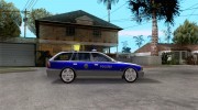 BMW 525i Touring Police для GTA San Andreas миниатюра 5