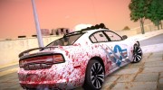 Dodge Charger SRT8 2012 Anti Zombie для GTA San Andreas миниатюра 9