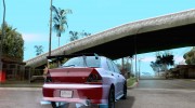 Mitsubishi Lancer Evolution VIII Varis para GTA San Andreas miniatura 4