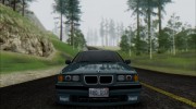 BMW E36 320i 1996 для GTA San Andreas миниатюра 4