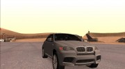 BMW X6M для GTA San Andreas миниатюра 3