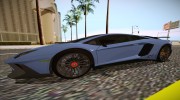 2015 Lamborghini Aventador SV для GTA San Andreas миниатюра 3