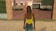 Country Girl Brunette T-Shirt for GTA San Andreas miniature 1