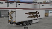 Fish Trailers Pack para Euro Truck Simulator 2 miniatura 1