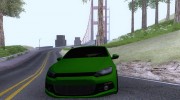 VW Scirocco 2009 для GTA San Andreas миниатюра 5