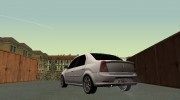 Dacia Logan 2008 GrayEdit for GTA San Andreas miniature 3