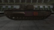 Контурные зоны пробития Churchill I для World Of Tanks миниатюра 5