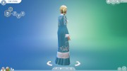 Костюм Снегурочки para Sims 4 miniatura 3