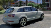 2012 Audi Q7 для GTA 5 миниатюра 3