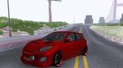 Mazda Speed 3 2010 for GTA San Andreas miniature 1