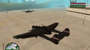 Northrop P-61 Black Widow para GTA San Andreas miniatura 2