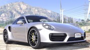 2016 Porsche 911 Turbo S 1.2 для GTA 5 миниатюра 17