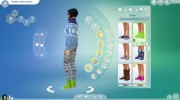 Madlen Neroni Sneakers para Sims 4 miniatura 7