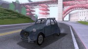 Citroen 2CV для GTA San Andreas миниатюра 1