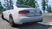 Audi A8 v1.1 для GTA 5 миниатюра 5
