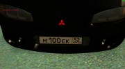 Mitsubishi Eclipse GSX для GTA San Andreas миниатюра 5