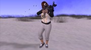 Skin HD Female GTA Online v1 для GTA San Andreas миниатюра 11