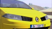 Renault Megane Sedan для GTA San Andreas миниатюра 23