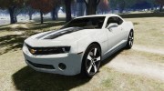 Chevrolet Camaro v1.0 для GTA 4 миниатюра 1