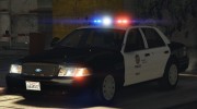 2006 Ford Crown Victoria - Los Angeles Police 3.0 for GTA 5 miniature 1