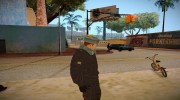 Милиционер в зимней форме V2 para GTA San Andreas miniatura 2