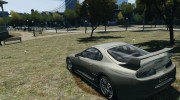 Toyota Supra MKIV 1995 для GTA 4 миниатюра 3