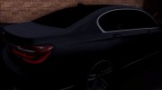 BMW 7 2015 для GTA San Andreas миниатюра 10