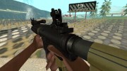 M4 MGS para GTA San Andreas miniatura 7