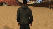 Кепка boss black для GTA San Andreas миниатюра 3