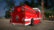 DAF XF 530 Fire Truck для GTA Vice City миниатюра 2
