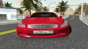 Infiniti G37 para GTA San Andreas miniatura 2