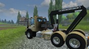 Mercedes-Benz Unimog crane devices Trailer for Farming Simulator 2013 miniature 4