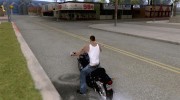Harley Davidson FXSTBi Night Train для GTA San Andreas миниатюра 3