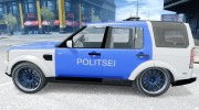 Estonian Police Discovery 4 Land Rover for GTA 4 miniature 2
