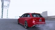 Audi RS4 Avant (B8) 2013 для GTA San Andreas миниатюра 2