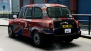 London Taxi Cab для GTA 4 миниатюра 3